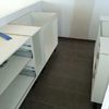 Colocación de modulos de cocina y ceramica en pavimento