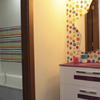 Colores en el baño de los niños