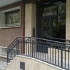 Conjunto Rampa accesible y escalera