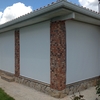 Cortina enrollable de Polyscreen 5% guiada exterior