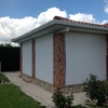 Cortina enrollable de Polyscreen 5% guiada exterior