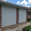 Cortina enrollable de Polyscreen 5% guiada exterior