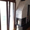 Detalle balconera salón posición oscilobatiente