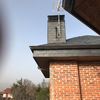 Detalle de chimenea y canalón