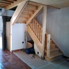 DETALLES DE ESCALERA Y TECHOS DE MADERA