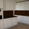 Diseño inicial cocina en 3d