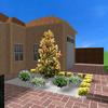 Diseño de jardín en 3d