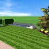 Diseño de jardín en 3d