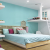 Dormitorio con reading corner