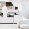 Dormitorio de estilo nórdico blanco