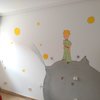 El principito, mural