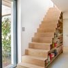 Escalera con baldas
