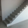 Escalera en microcemento