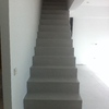 Escalera en microcemento