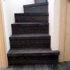ESCALERA FORRADA CON PARQUET FLOTANTE EUROWOOD ROBLE NEGRO CALÍZO
