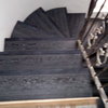 ESCALERA FORRADA CON PARQUET FLOTANTE EUROWOOD ROBLE NEGRO CALÍZO