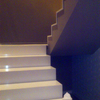 escaleras de silestone y pintura