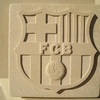 Escudo Barça en piedra