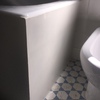 Esquina bañera en blanco