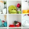 Estanterías para colocar vajilla cocina