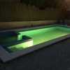 focos led en piscina