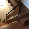Forrado de escalera con laminado en Jatoba