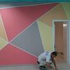 Geometrías pintadas a mano