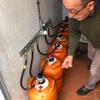 Instalación batería propano en trastero