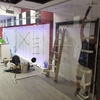 Instalacion comercial de Perfumeria con vidrios Extraclaros