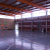 Interior del pabellón deportivo