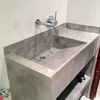 Lavabo en microcemento