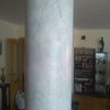 Marmoleado de columna de hormigón