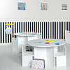 mesas infantiles blanco