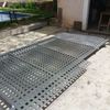 Montaje de chapas perforadas.