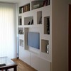 mueble de pladur con puertas lacadas