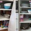 Organización armario de la cocina