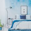 Pared azul