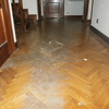 Parquet roble en espiga