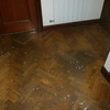 Parquet roble en espiga