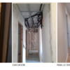 Pasillo, antes y después