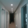 Pasillo con foseado led
