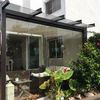 Pérgola de cristal