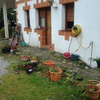 Perímetro lateral de la casa.