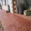 Perímetro lateral de la casa.