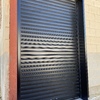 Persiana metálica lacada negro