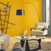 pintura amarillo y gris