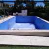 Piscina casi terminada