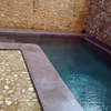 Piscina con microcemento gris acero (despues)