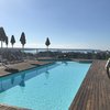 Piscina de hormigón en ático de hotel en Palma de Mallorca