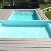 Piscina Exterior y Tarima ( obra en Madrid)